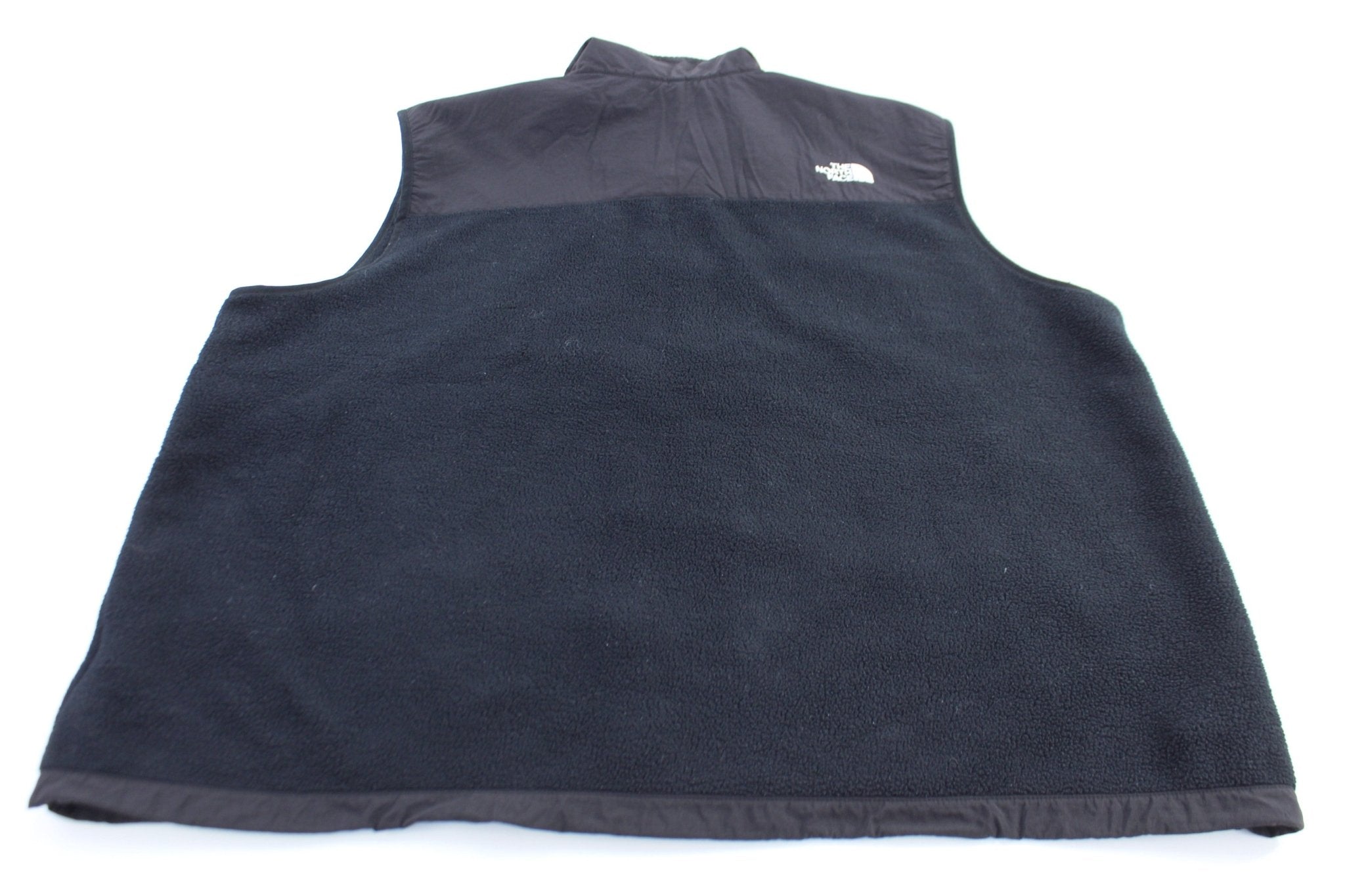 The North Face Black Fleece Zip Up Vest - ThriftedThreads.com