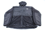 The North Face Black Hooded Denali Fleece Jacket - Jacket - Thrifted Threads