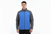The North Face Blue & Grey Full Zip Fleece Jacket - Jacket - Thrifted Threads