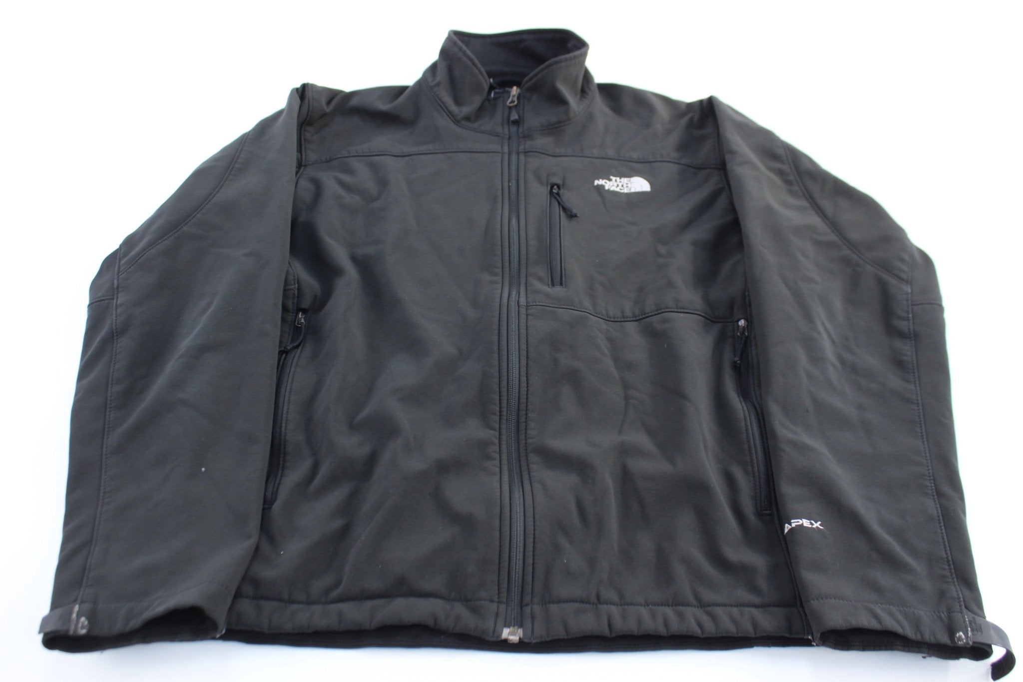 The North Face Embroidered Logo Black Apex Jacket - Jackets - Thrifted Threads