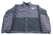 The North Face Embroidered Logo Black Denali Fleece Jacket - ThriftedThreads.com