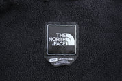 The North Face Embroidered Logo Black Denali Fleece Jacket - ThriftedThreads.com