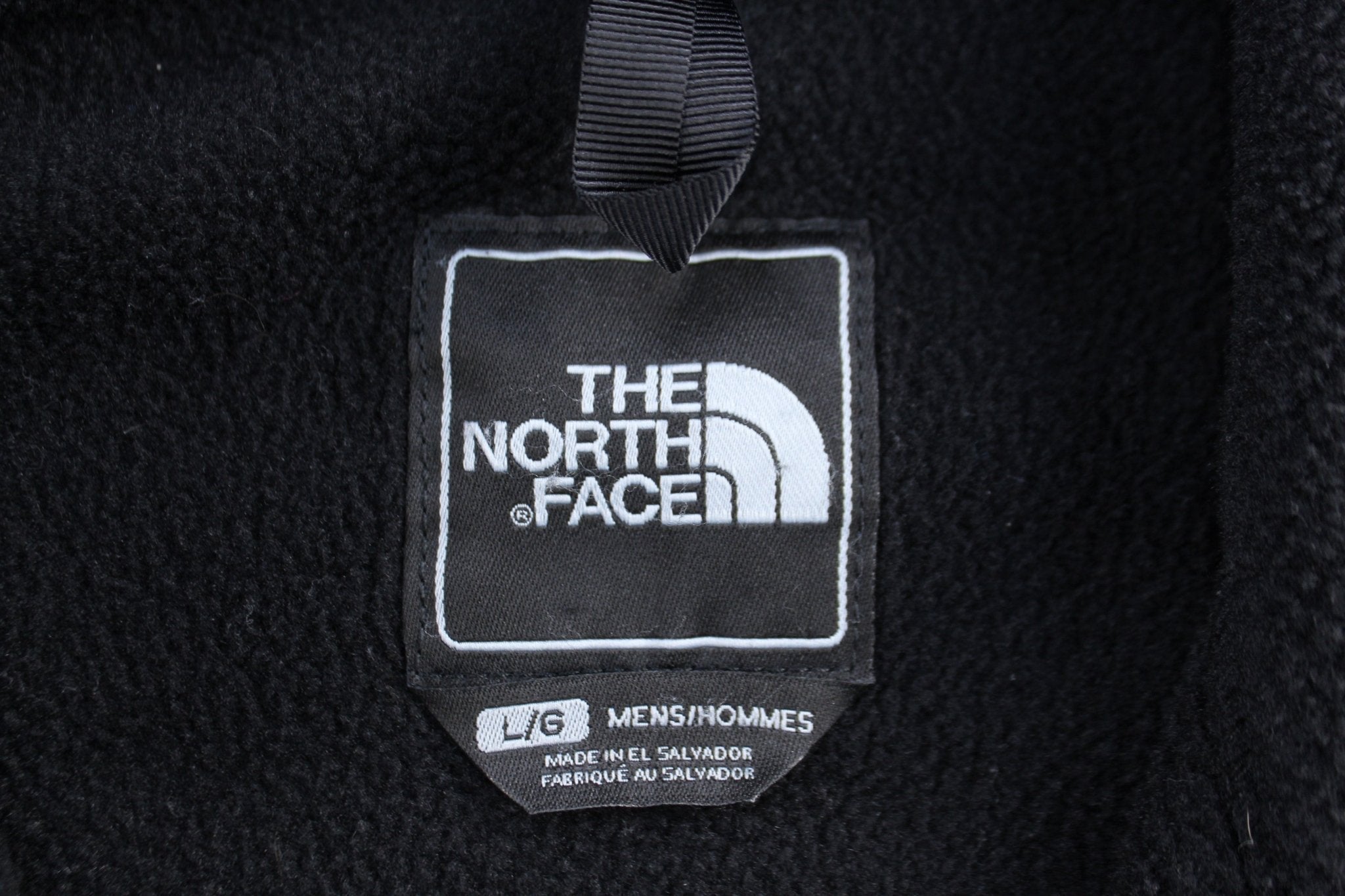 The North Face Embroidered Logo Black Denali Jacket - Jackets - Thrifted Threads