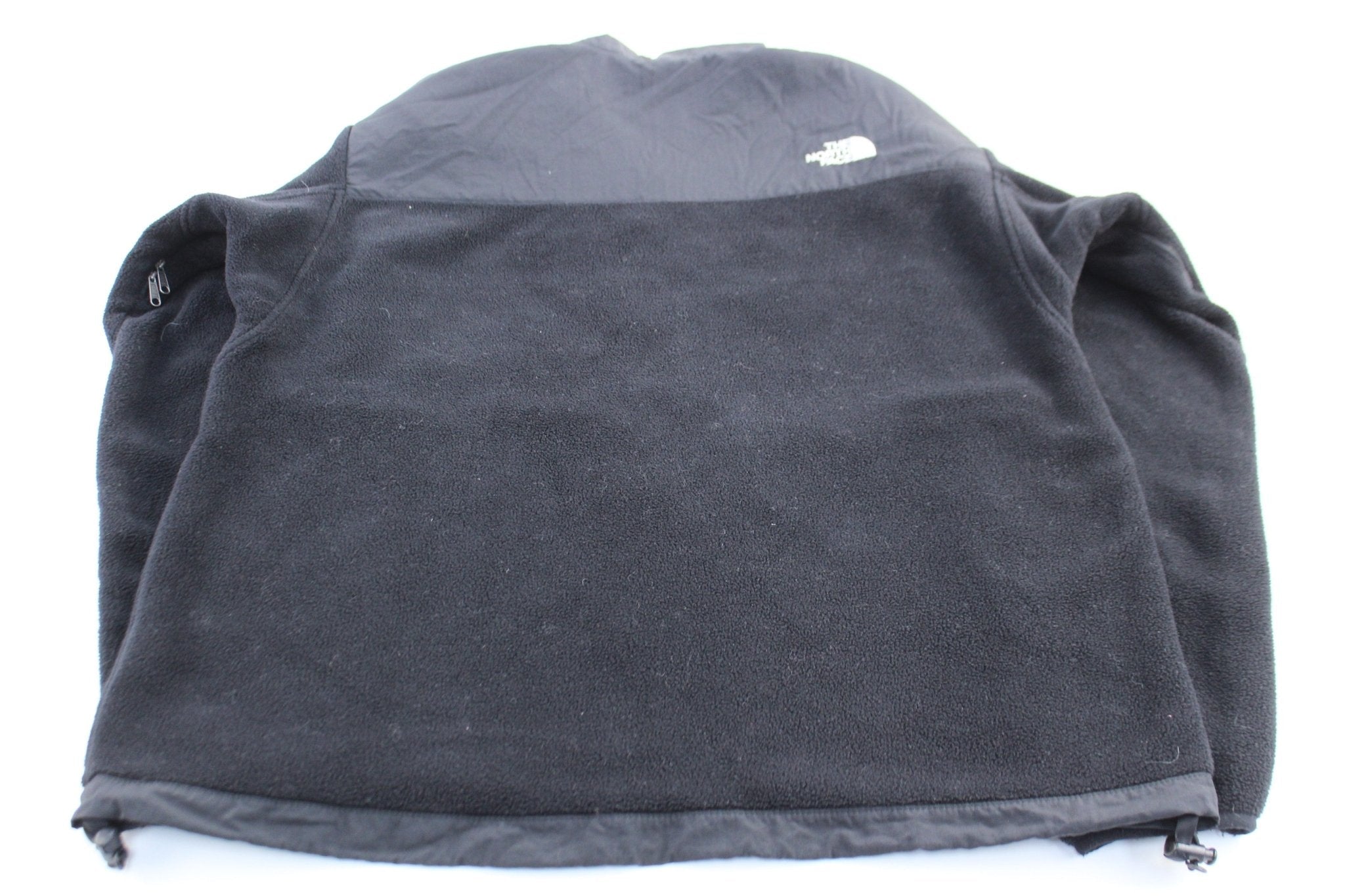 The North Face Embroidered Logo Black Denali Jacket - Jackets - Thrifted Threads
