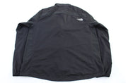 The North Face Embroidered Logo Black Full Zip Jacket - Jacket - Thrifted Threads