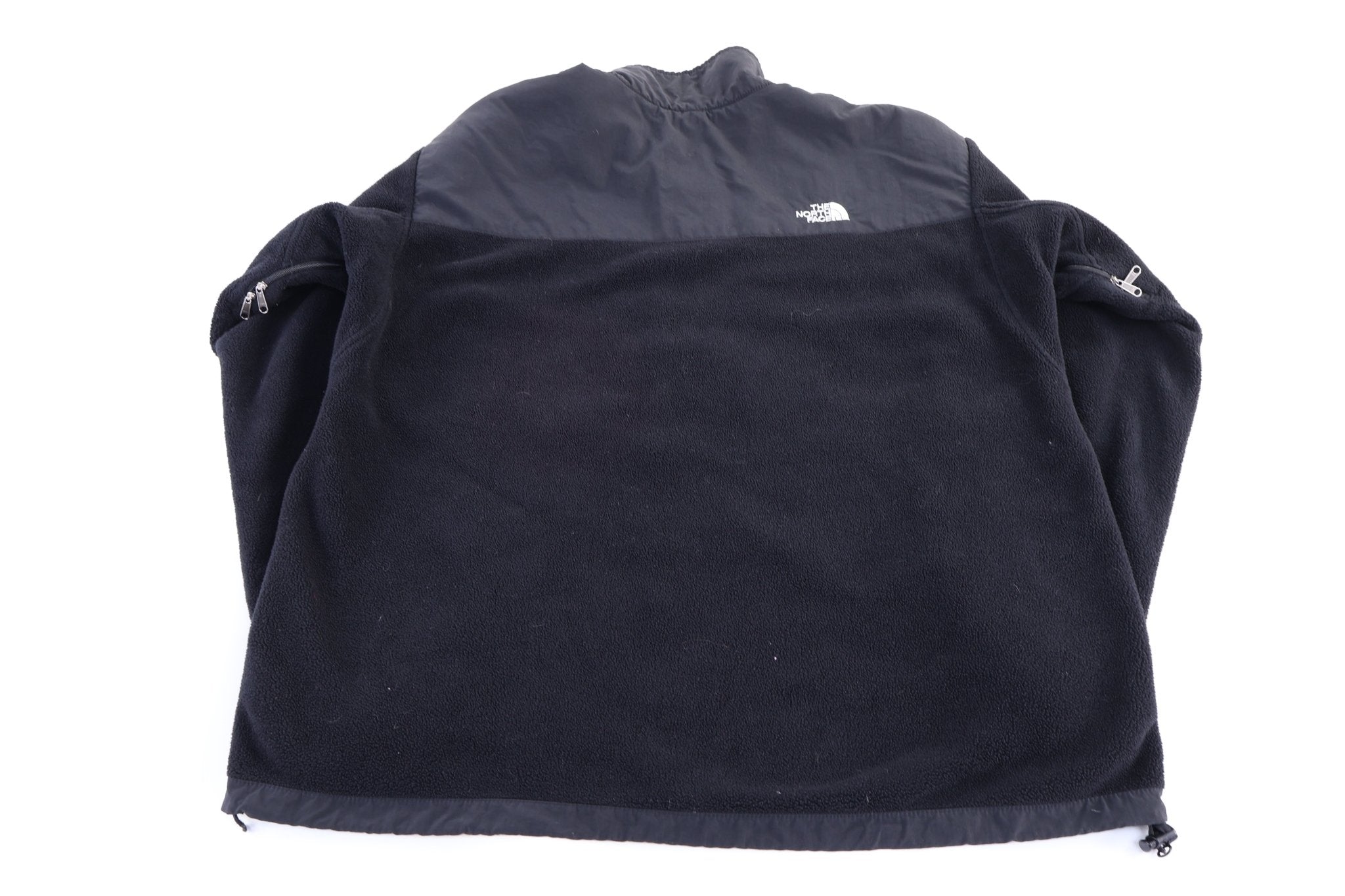 The North Face Embroidered Logo Black Full Zip Jacket - Jacket - Thrifted Threads