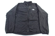 The North Face Embroidered Logo Black Full Zip Jacket - Jacket - Thrifted Threads
