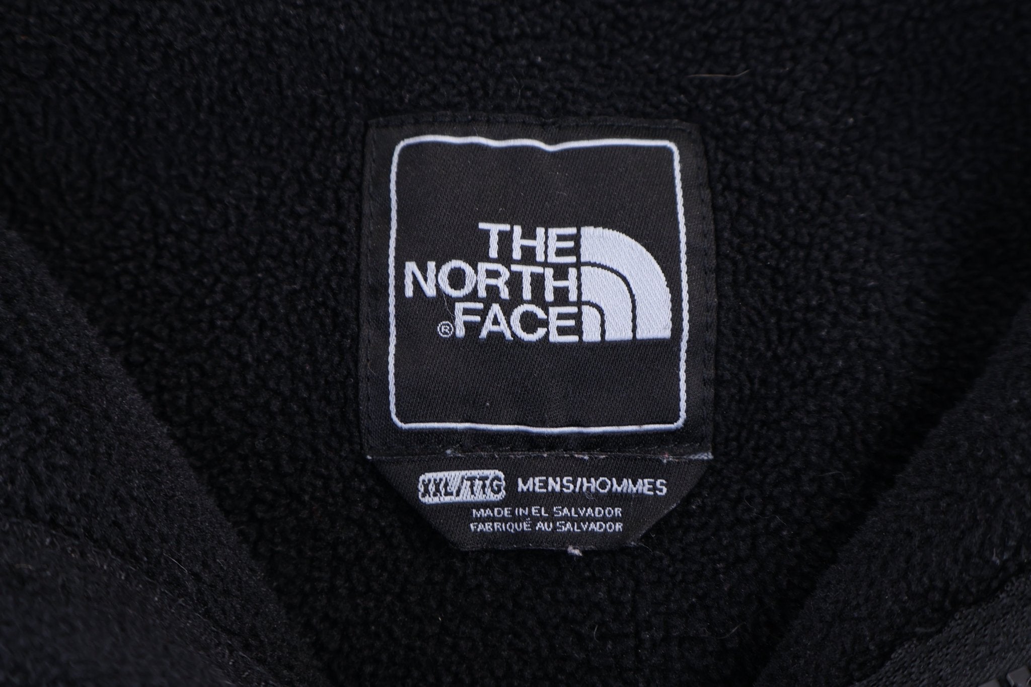 The North Face Embroidered Logo Black Full Zip Jacket - Jacket - Thrifted Threads