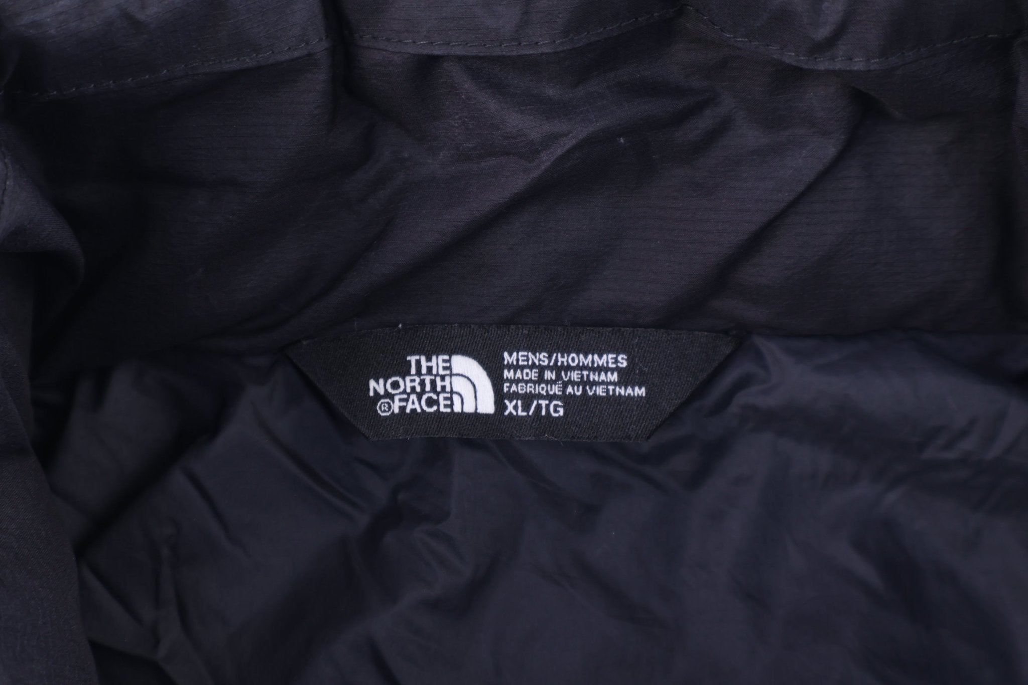 The North Face Embroidered Logo Black Full Zip Vest - Vest - Thrifted Threads