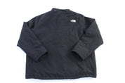 The North Face Embroidered Logo Black Zip Up Jacket - ThriftedThreads.com
