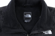 The North Face Embroidered Logo Black Zip Up Jacket - ThriftedThreads.com
