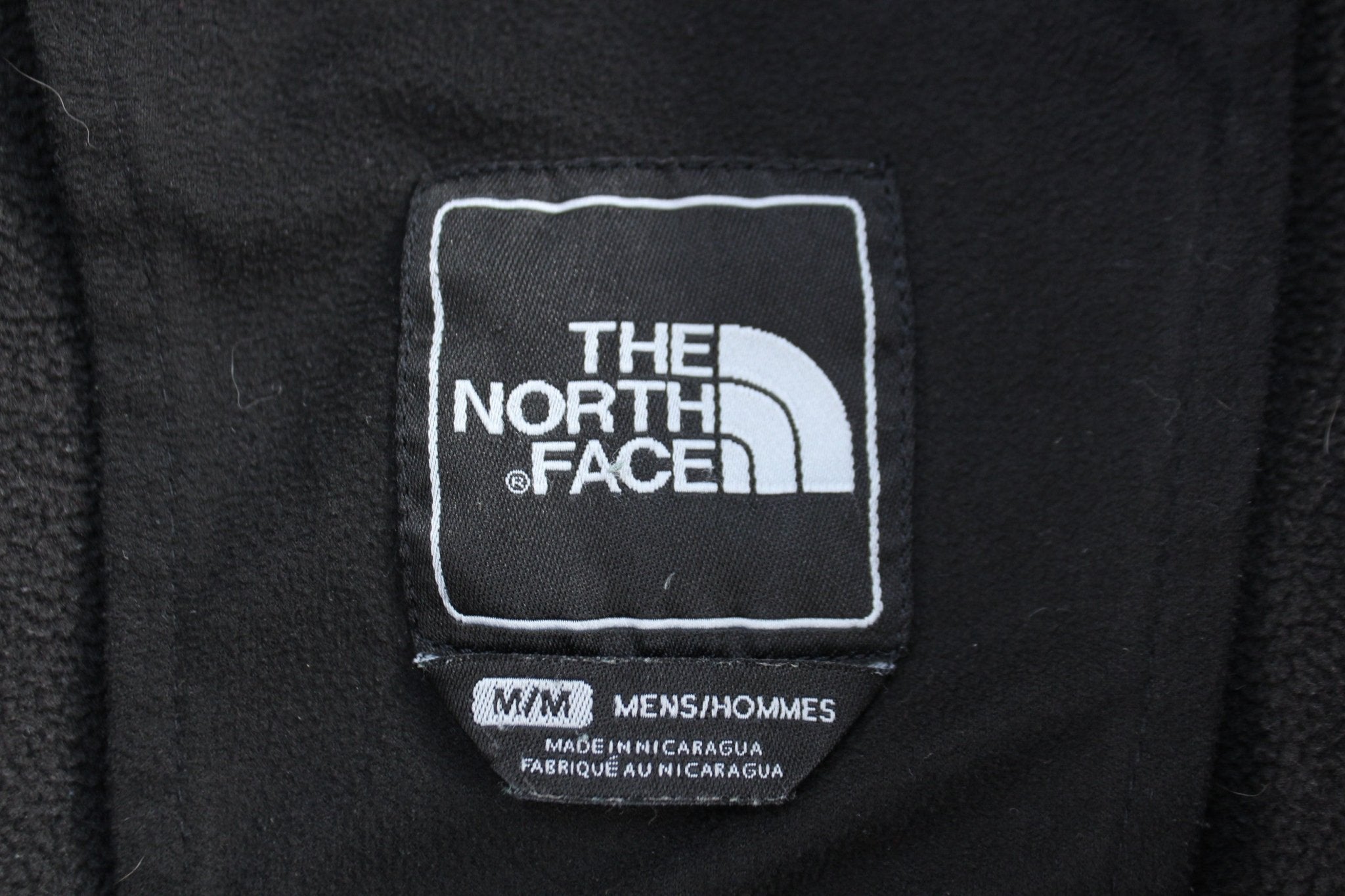 The North Face Embroidered Logo Blue & Black Full Zip Jacket - Jacket - Thrifted Threads