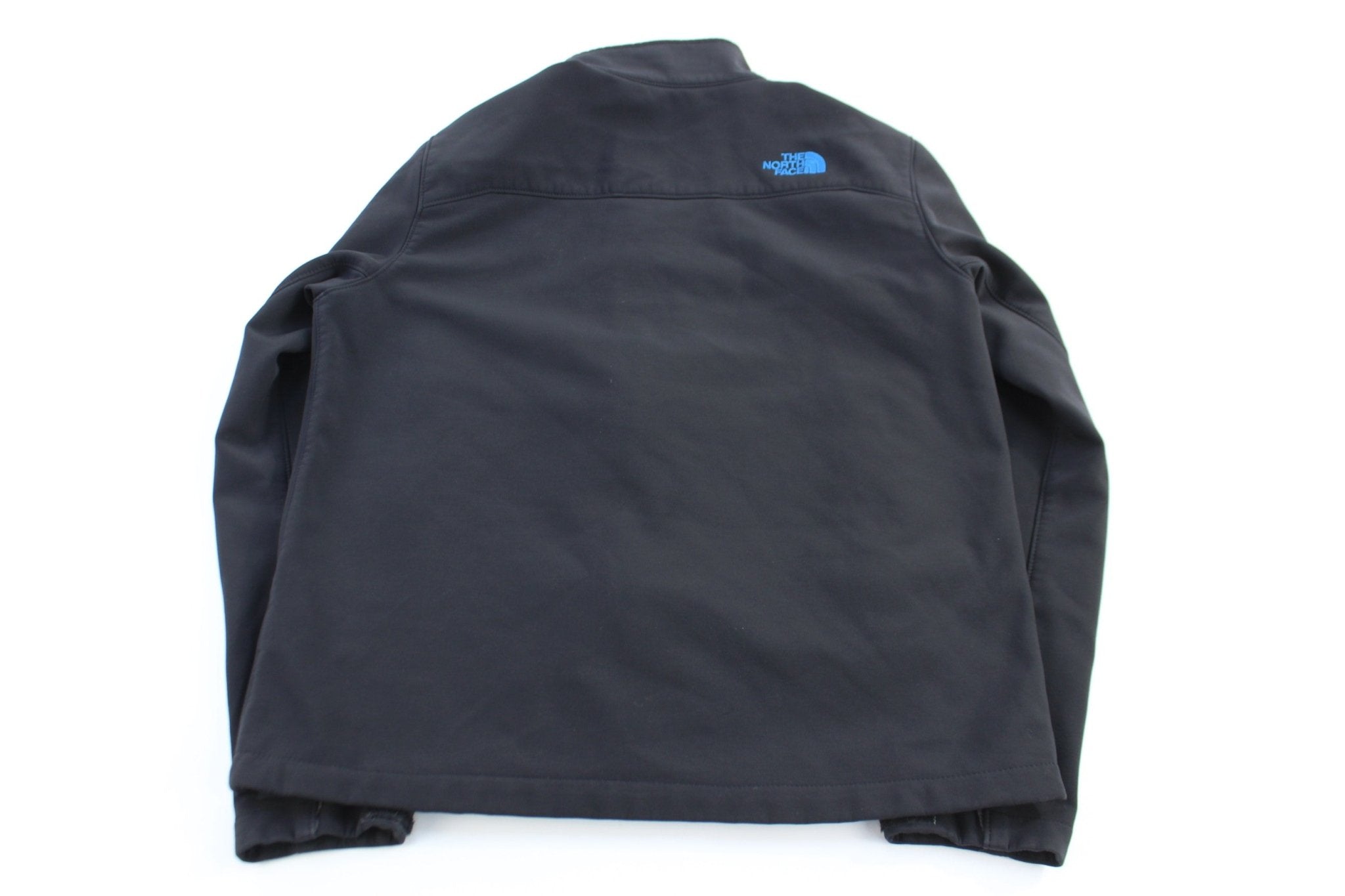 The North Face Embroidered Logo Blue & Black Full Zip Jacket - Jacket - Thrifted Threads