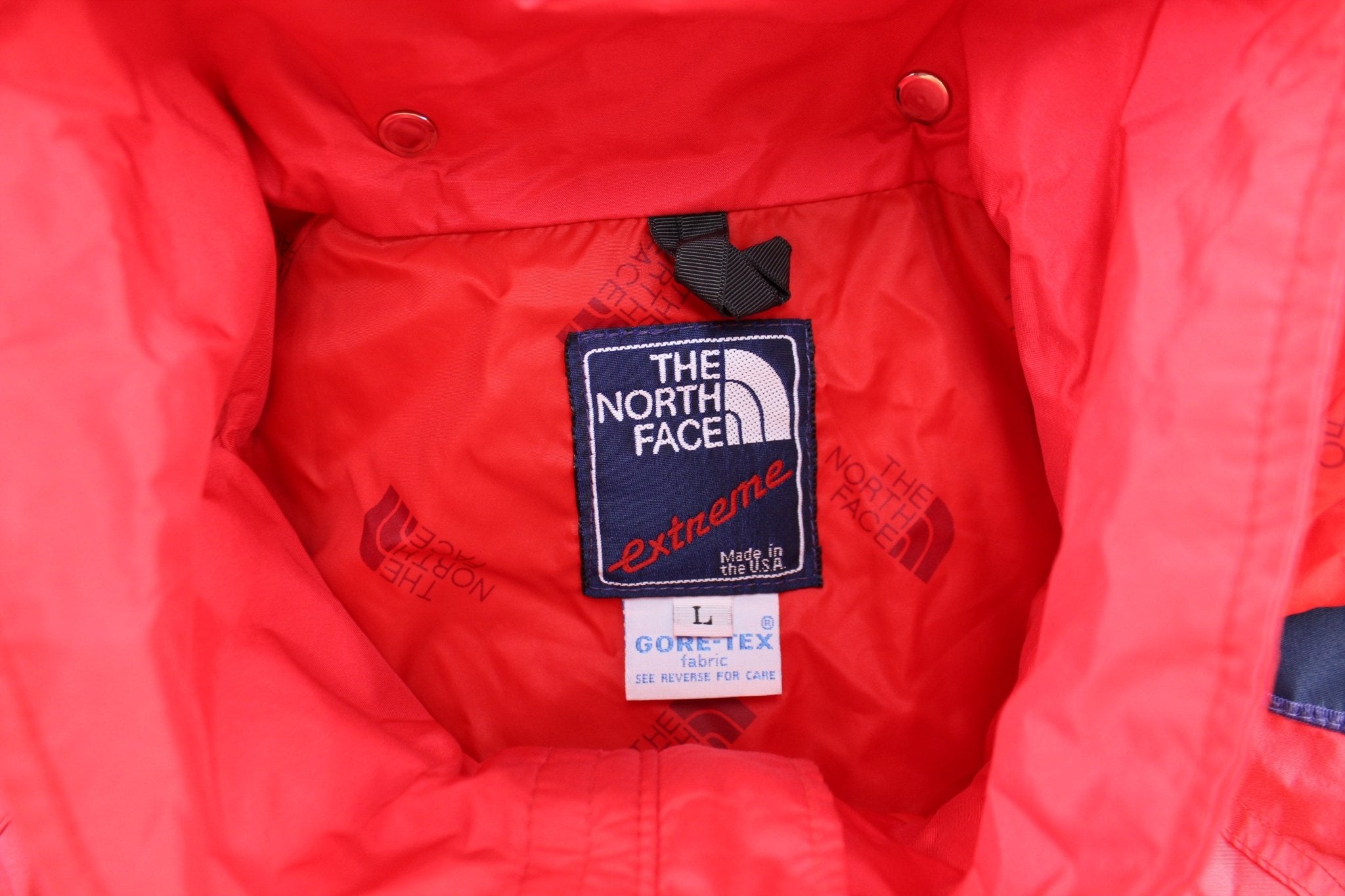 The North Face Embroidered Logo Extreme Gear Zip Up Jacket - ThriftedThreads.com
