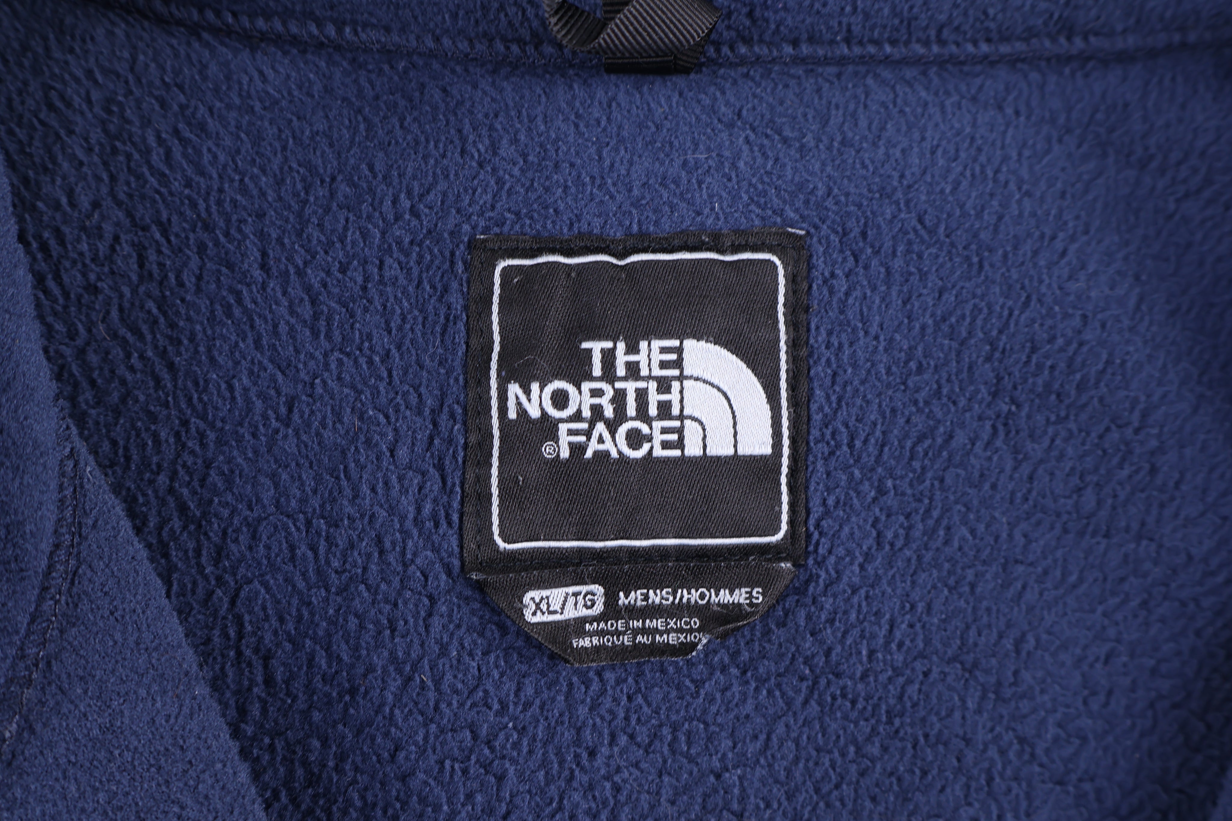The North Face Embroidered Logo Full Zip Denali Jacket - Jacket - Thrifted Threads