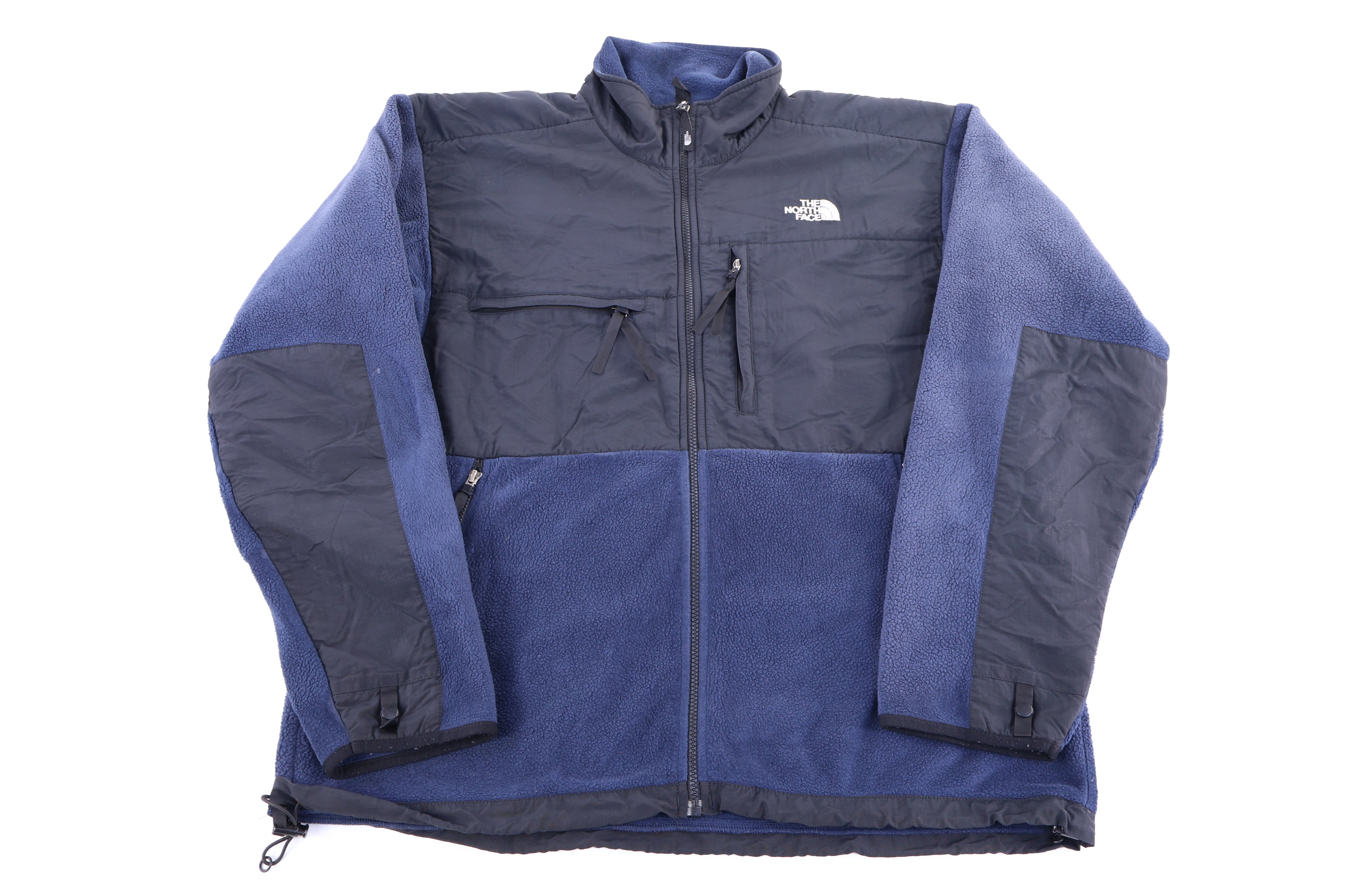 The North Face Embroidered Logo Full Zip Denali Jacket - Jacket - Thrifted Threads