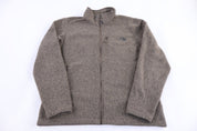 The North Face Embroidered Logo Full Zip Jacket - Jacket - Thrifted Threads