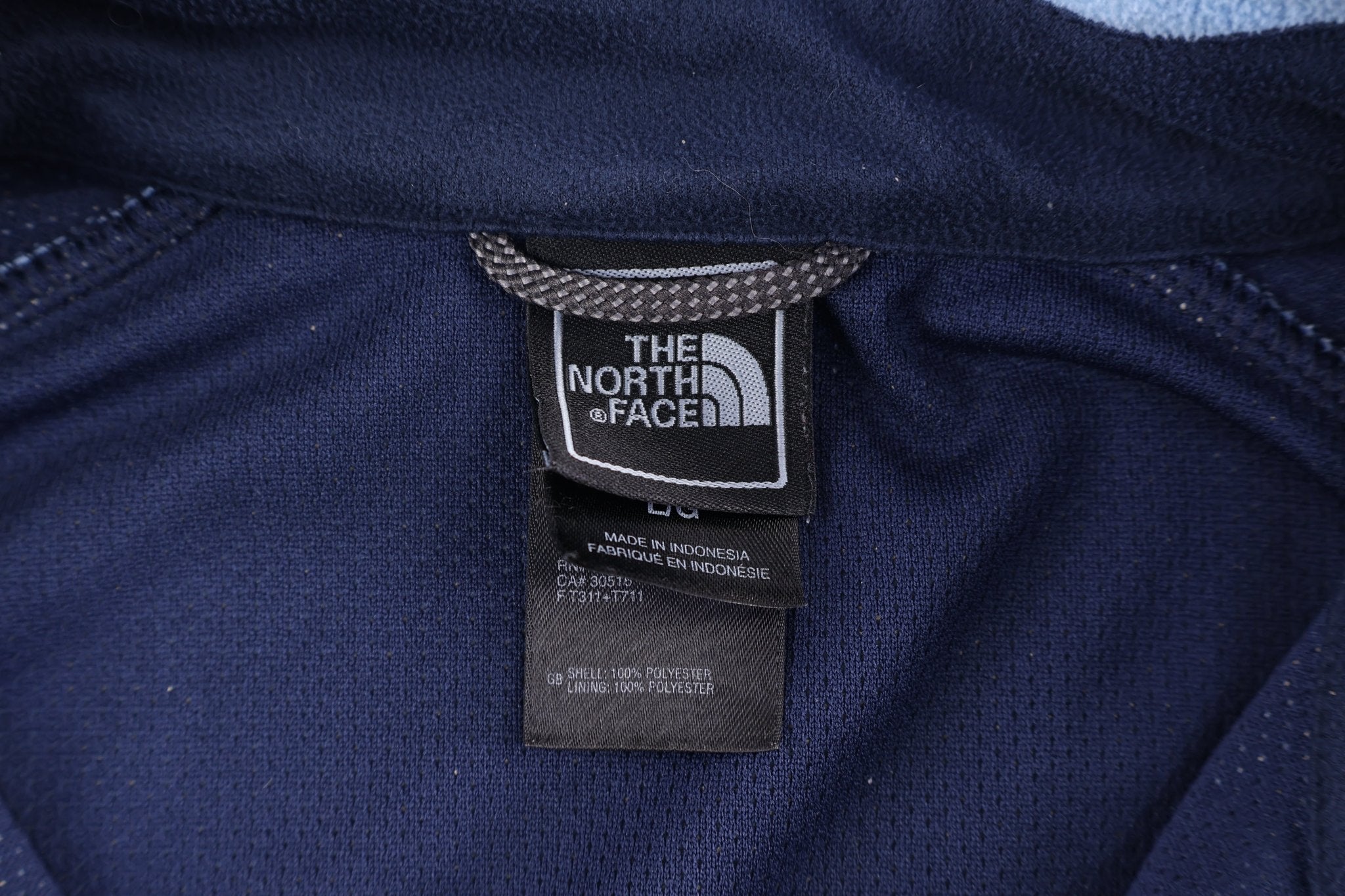 The North Face Embroidered Logo Full Zip Jacket - Jacket - Thrifted Threads
