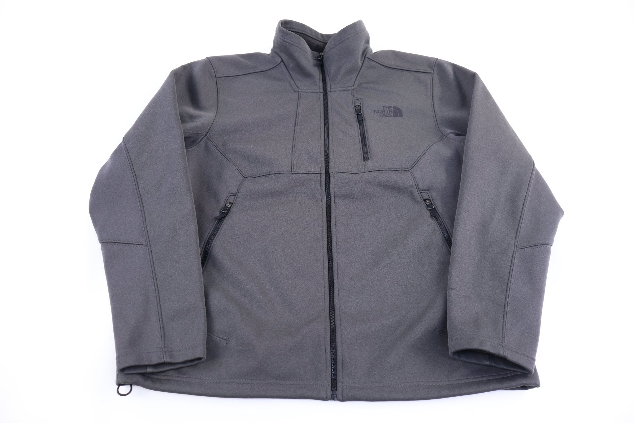 The North Face Embroidered Logo Full Zip Jacket - Jacket - Thrifted Threads