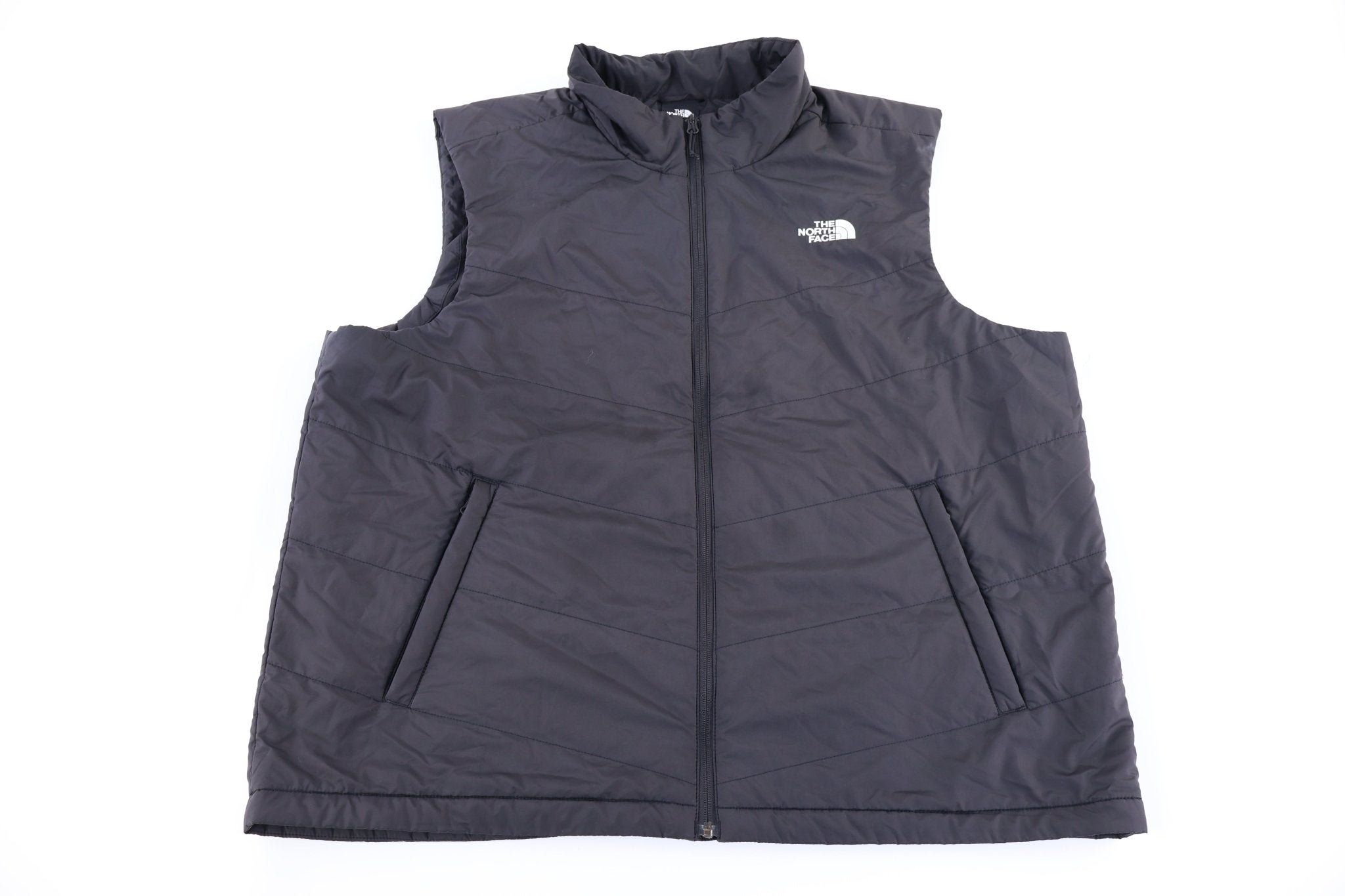 The North Face Embroidered Logo Full Zip Vest - Vest - Thrifted Threads