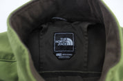 The North Face Embroidered Logo Green Zip Up Jacket - ThriftedThreads.com