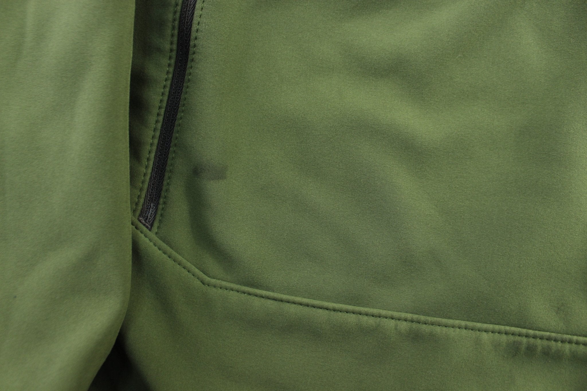The North Face Embroidered Logo Green Zip Up Jacket - ThriftedThreads.com
