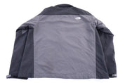 The North Face Embroidered Logo Grey & Black Full Zip Jacket - jacket - Thrifted Threads