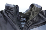 The North Face Embroidered Logo Grey & Black Zip Up Jacket - Jacket - Thrifted Threads