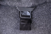 The North Face Embroidered Logo Grey Full Zip Jacket - Jacket - Thrifted Threads