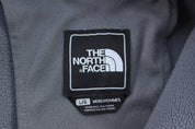 The North Face Embroidered Logo Grey Full Zip Jacket - Jacket - Thrifted Threads