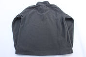 The North Face Embroidered Logo Grey Pullover Jacket - ThriftedThreads.com