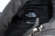 The North Face Embroidered Logo Grey & White Zip Up Jacket - ThriftedThreads.com