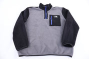 The North Face Embroidered Logo Quarter Zip Pullover - Sweater - Thrifted Threads