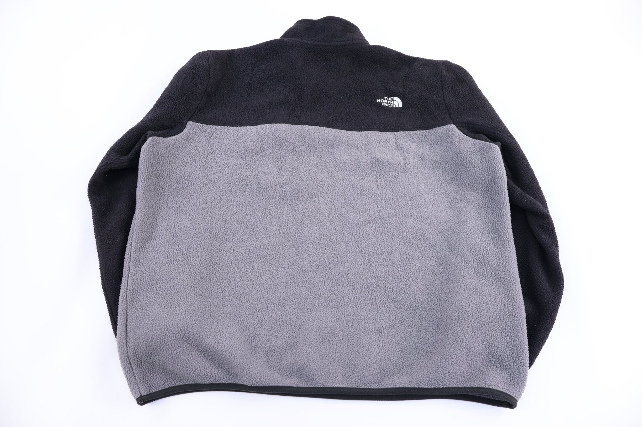 The North Face Embroidered Logo Quarter Zip Pullover - Sweater - Thrifted Threads