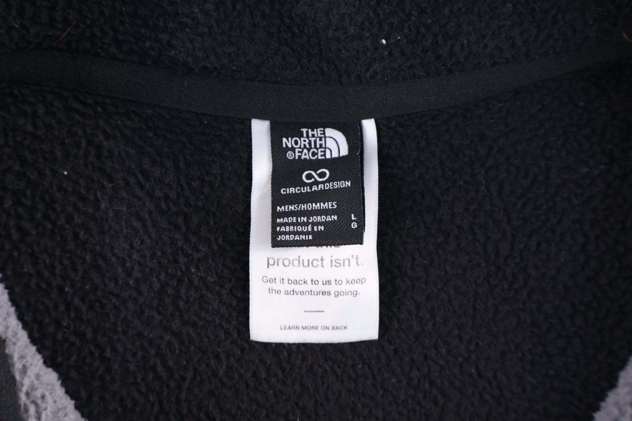 The North Face Embroidered Logo Quarter Zip Pullover - Sweater - Thrifted Threads