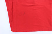 The North Face Embroidered Logo Red & Grey Flash Dry Pullover - ThriftedThreads.com