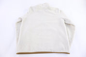 The North Face Embroidered Logo Tan Pullover Sweater - Sweater - Thrifted Threads