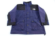The North Face Gore-Tex Black & Purple Parka Jacket - Jacket - Thrifted Threads