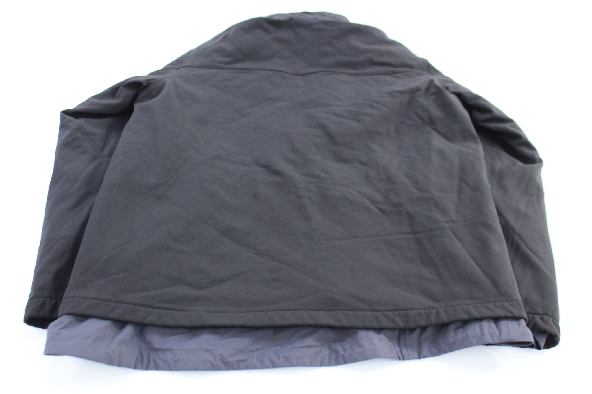 The North Face Hyvent Logo Black Zip Up Jacket - ThriftedThreads.com
