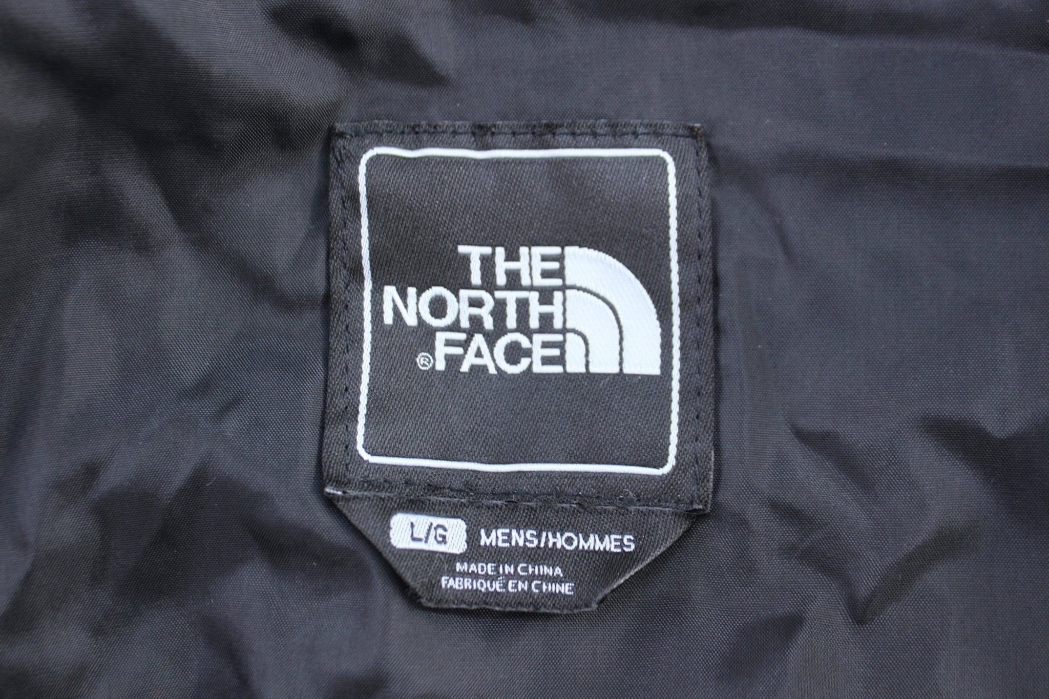 The North Face Hyvent Logo Black Zip Up Jacket - ThriftedThreads.com