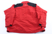 The North Face Red & Black HyVent Zip Up Jacket - ThriftedThreads.com