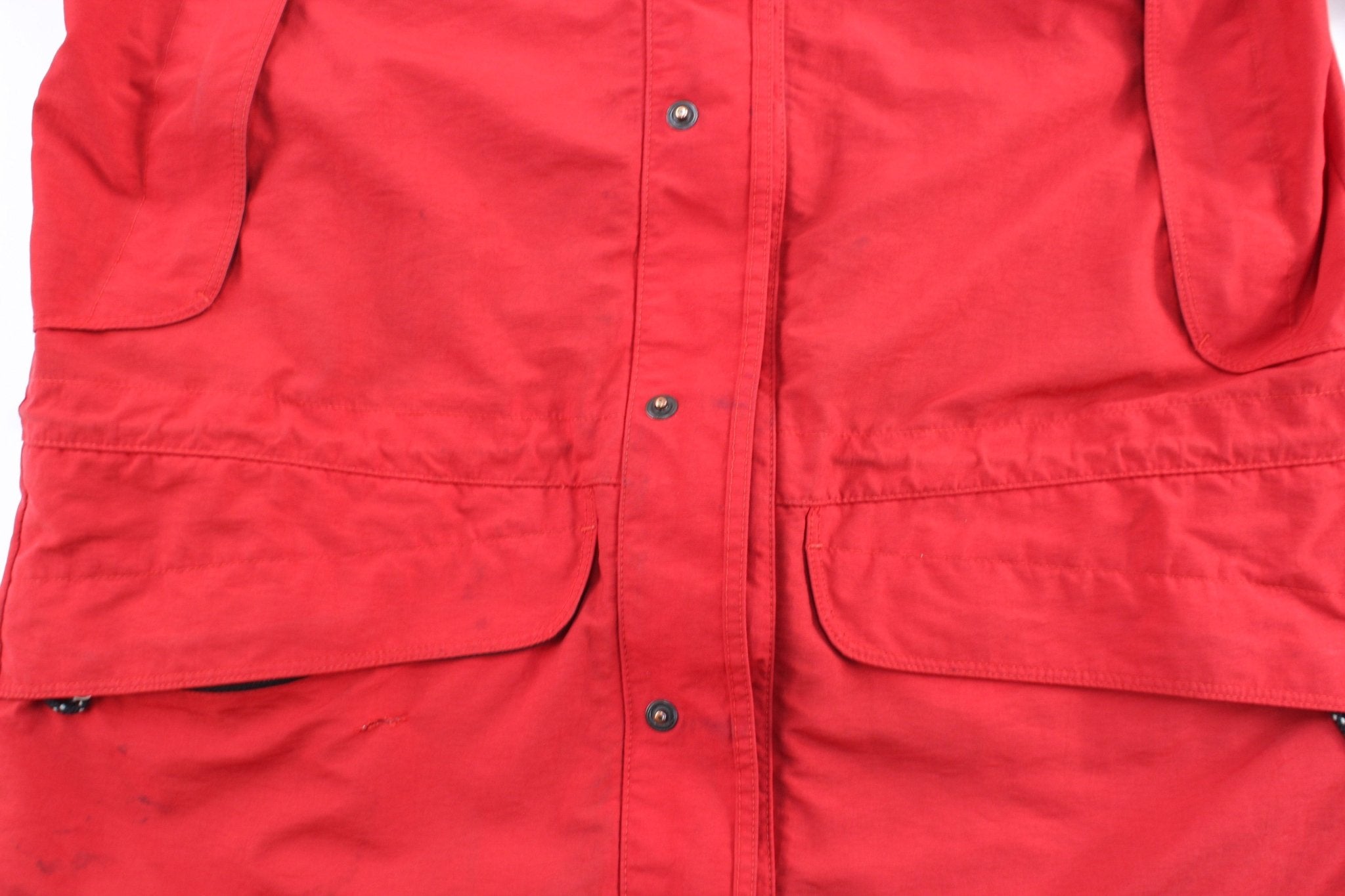 The North Face Red & Black HyVent Zip Up Jacket - ThriftedThreads.com