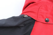 The North Face Red & Black HyVent Zip Up Jacket - ThriftedThreads.com