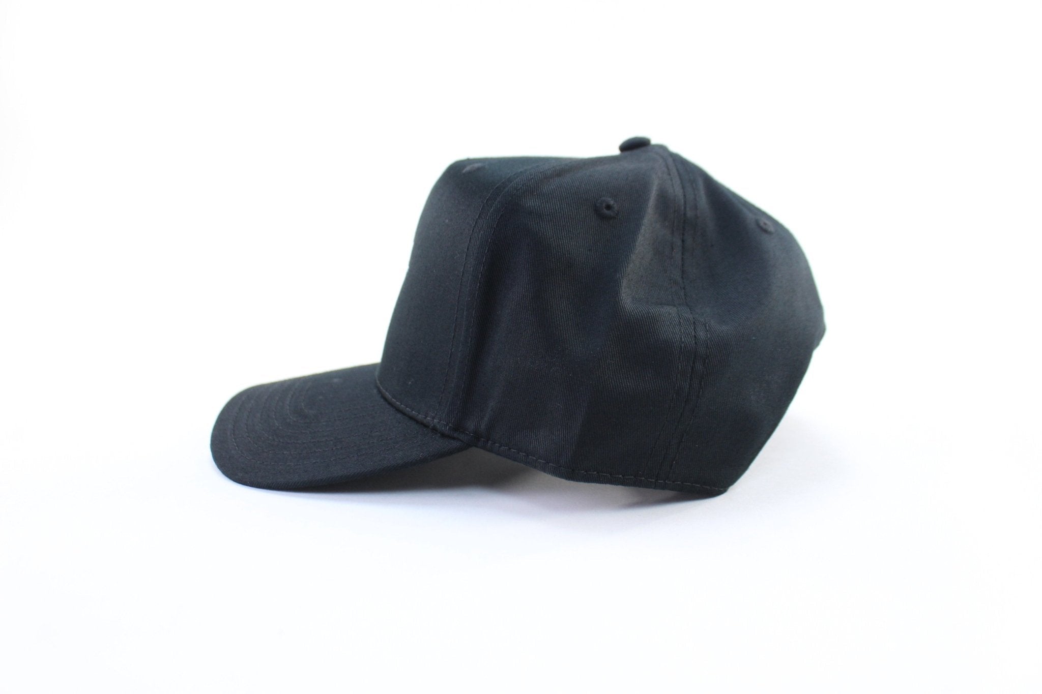Thrifted Threads Embroidered Black SnapBack Hat - Hats - Thrifted Threads