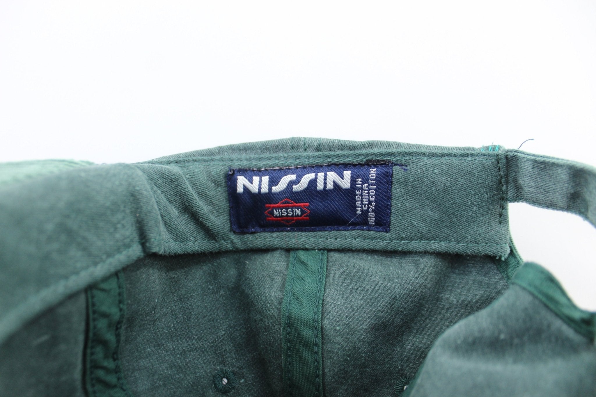 Thrifted Threads Green Corduroy Trucker Hat - ThriftedThreads.com