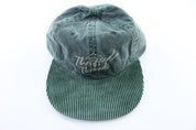 Thrifted Threads Green Corduroy Trucker Hat - Hats - Thrifted Threads