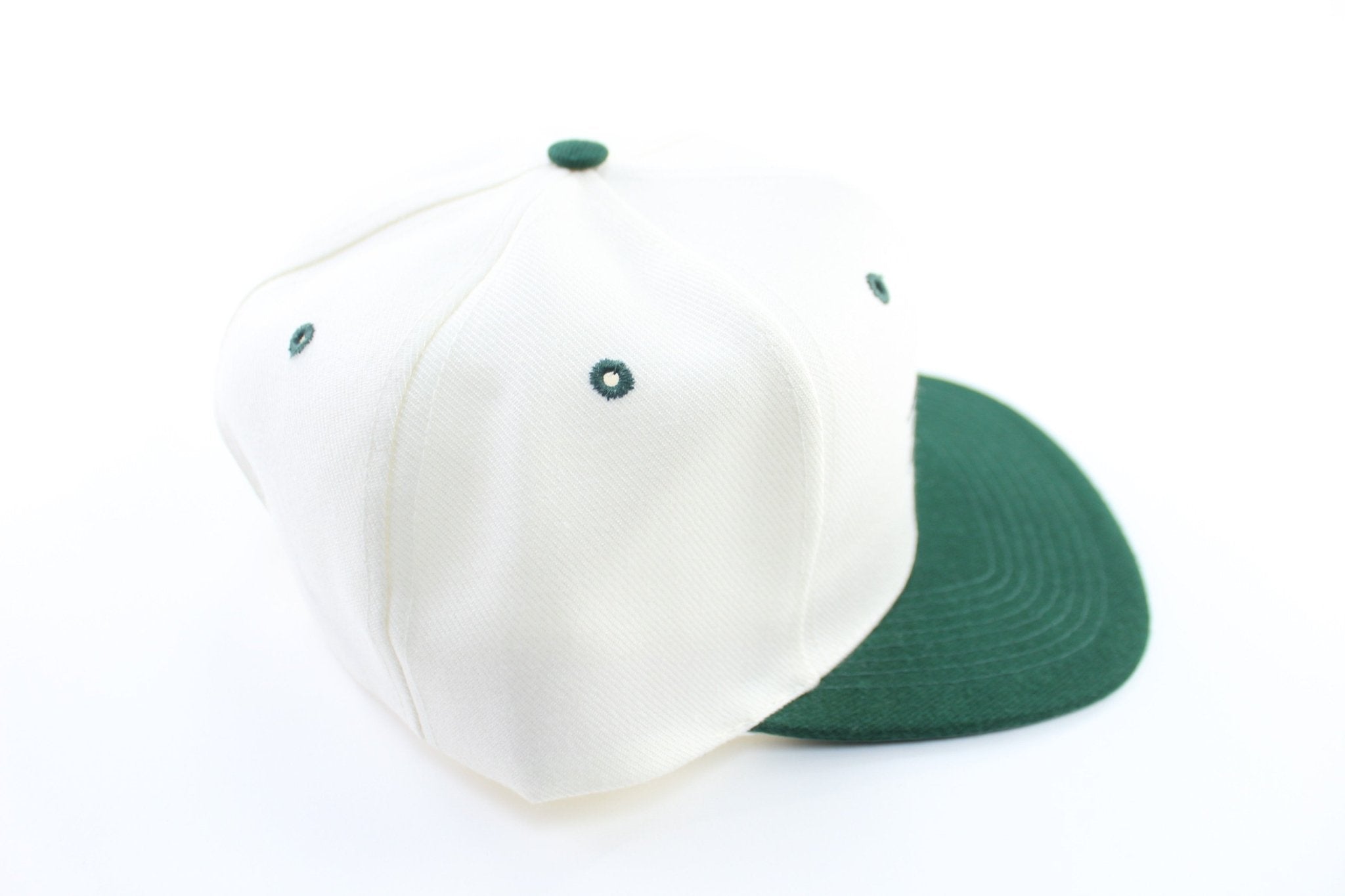 Thrifted Threads Green & White Trucker Hat - ThriftedThreads.com