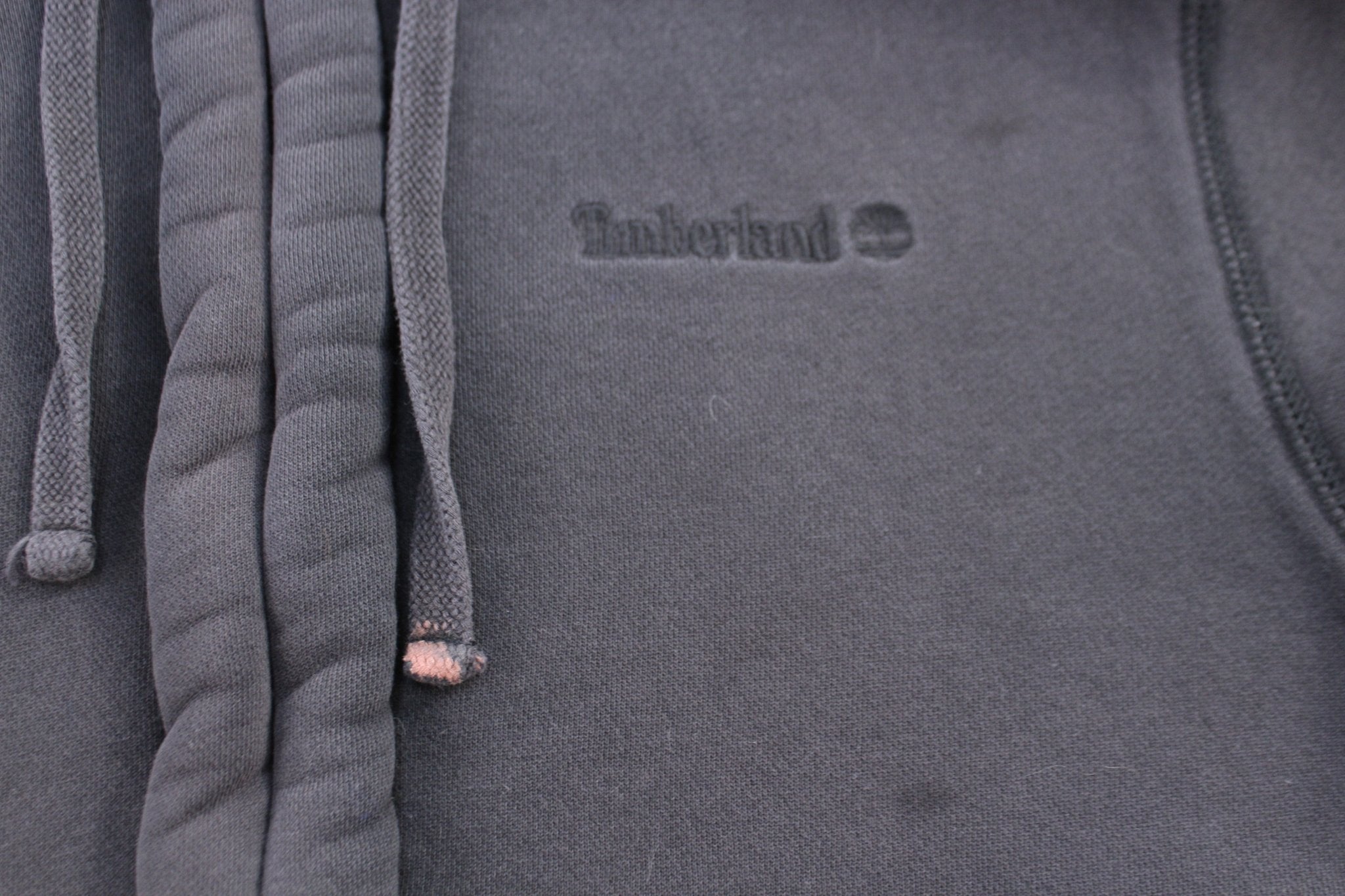 Timberland Black Full Zip Sherpa Lined Jacket - ThriftedThreads.com