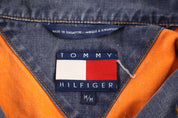 Tommy Hilfiger Blue Lightweight Trucker Jacket - Jacket - Thrifted Threads