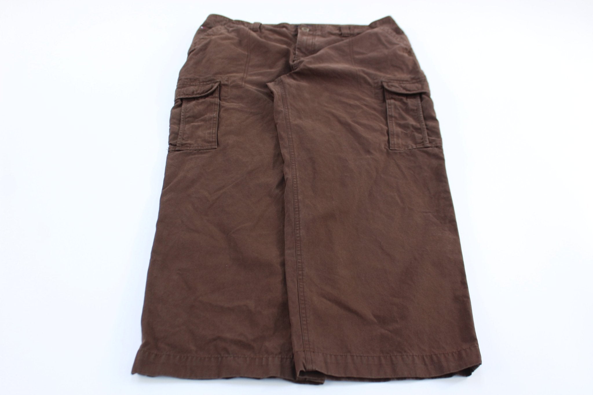 Tommy Hilfiger Brown Cargo Pants - ThriftedThreads.com
